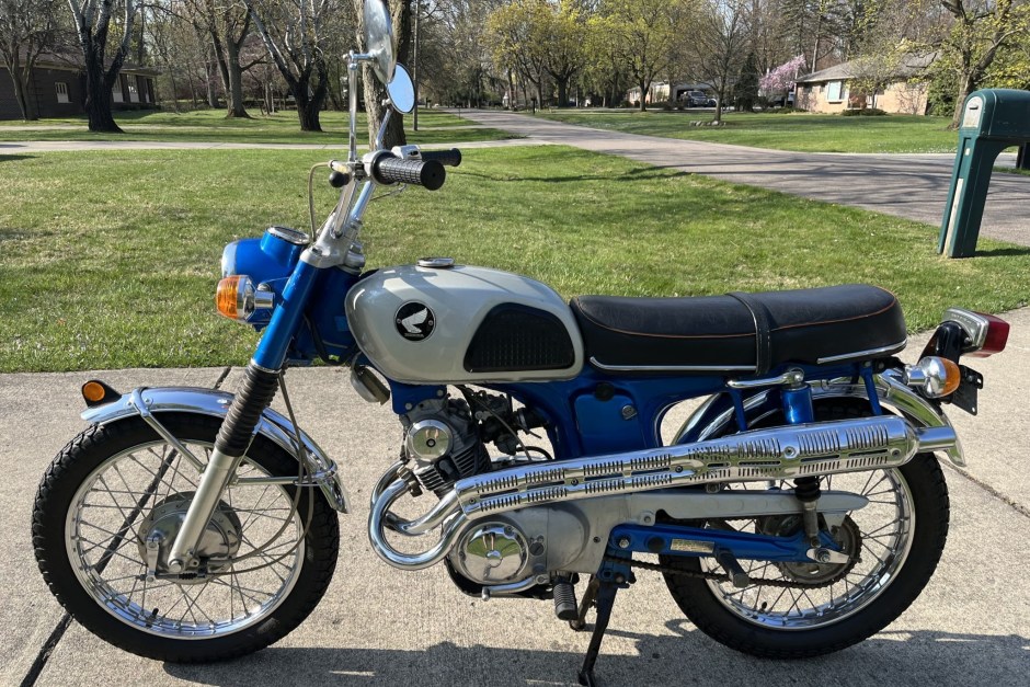 1969 Honda CB125 sold at auction for $2,250