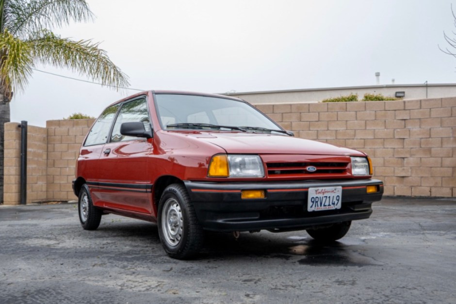 1988 Ford Festiva sold at auction for $8,000