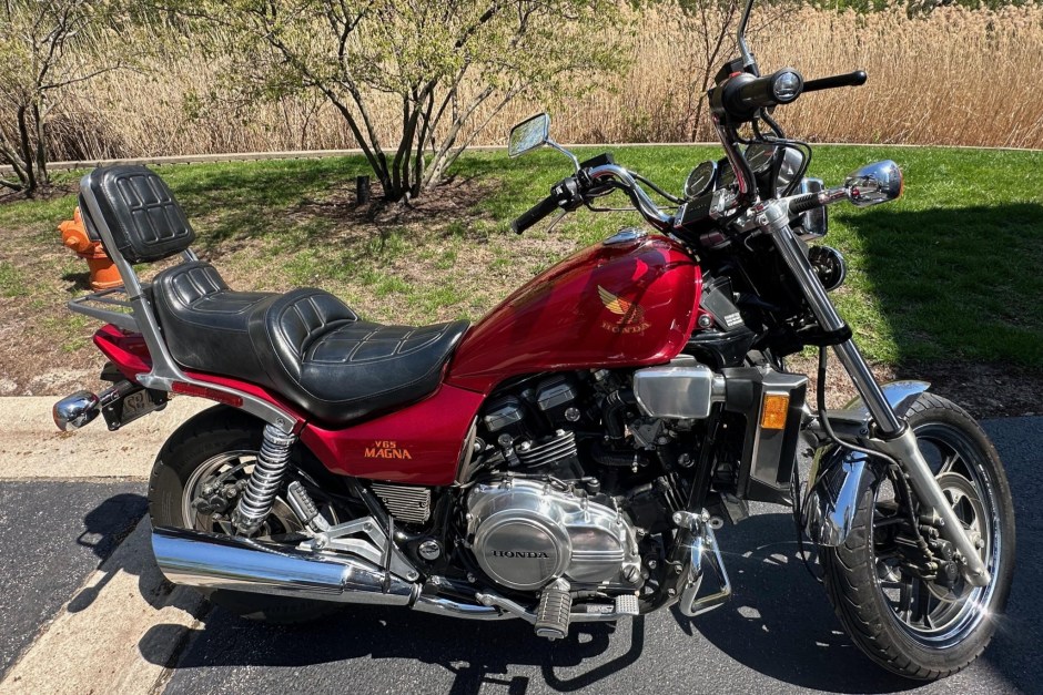 1986 Honda VF1100S sold at auction for $3,499