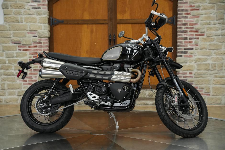 2021 Triumph Scrambler sold at auction for $26,000