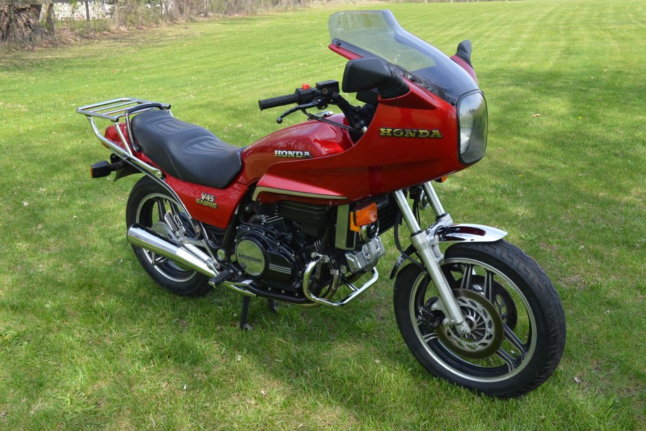1982 Honda VF750S sold at auction for $3,200