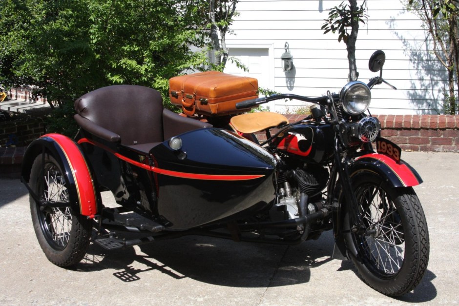 1933 Harley-Davidson Big Twin Flathead sold at auction for $35,250