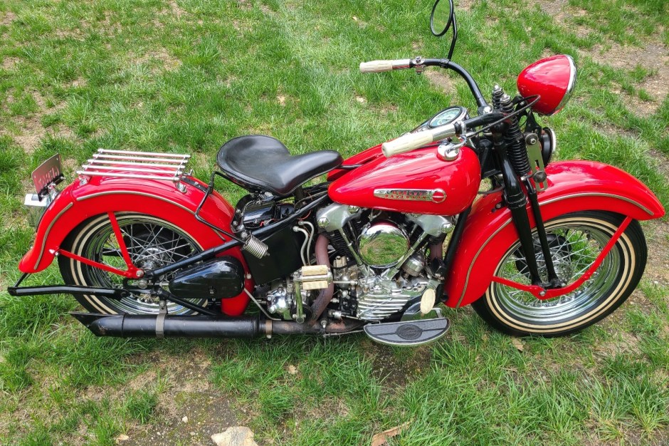 1947 Harley-Davidson Knucklehead sold at auction for $26,000