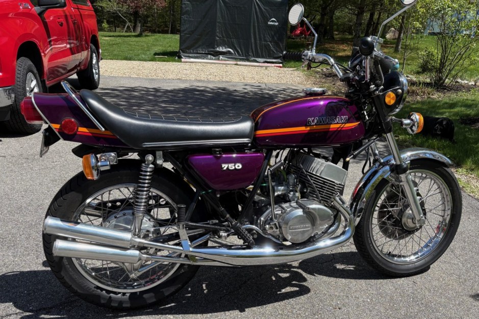 1973 Kawasaki H2 sold at auction for $14,556