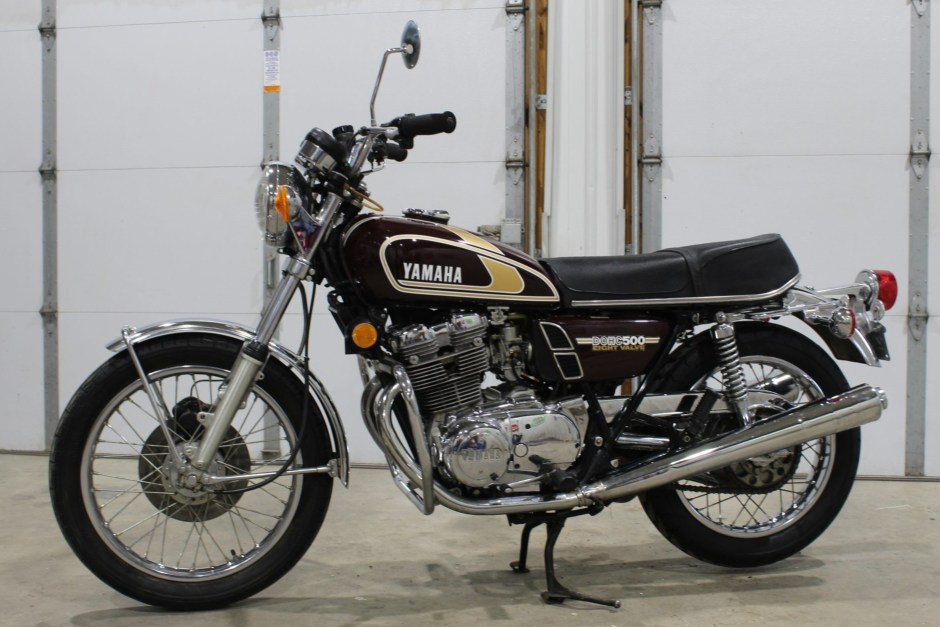 1975 Yamaha XS sold at auction for $2,151