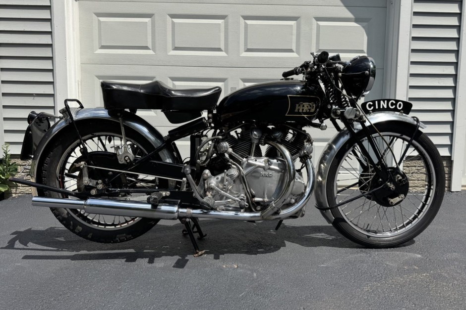 1946 Vincent Rapide sold at auction for $38,731