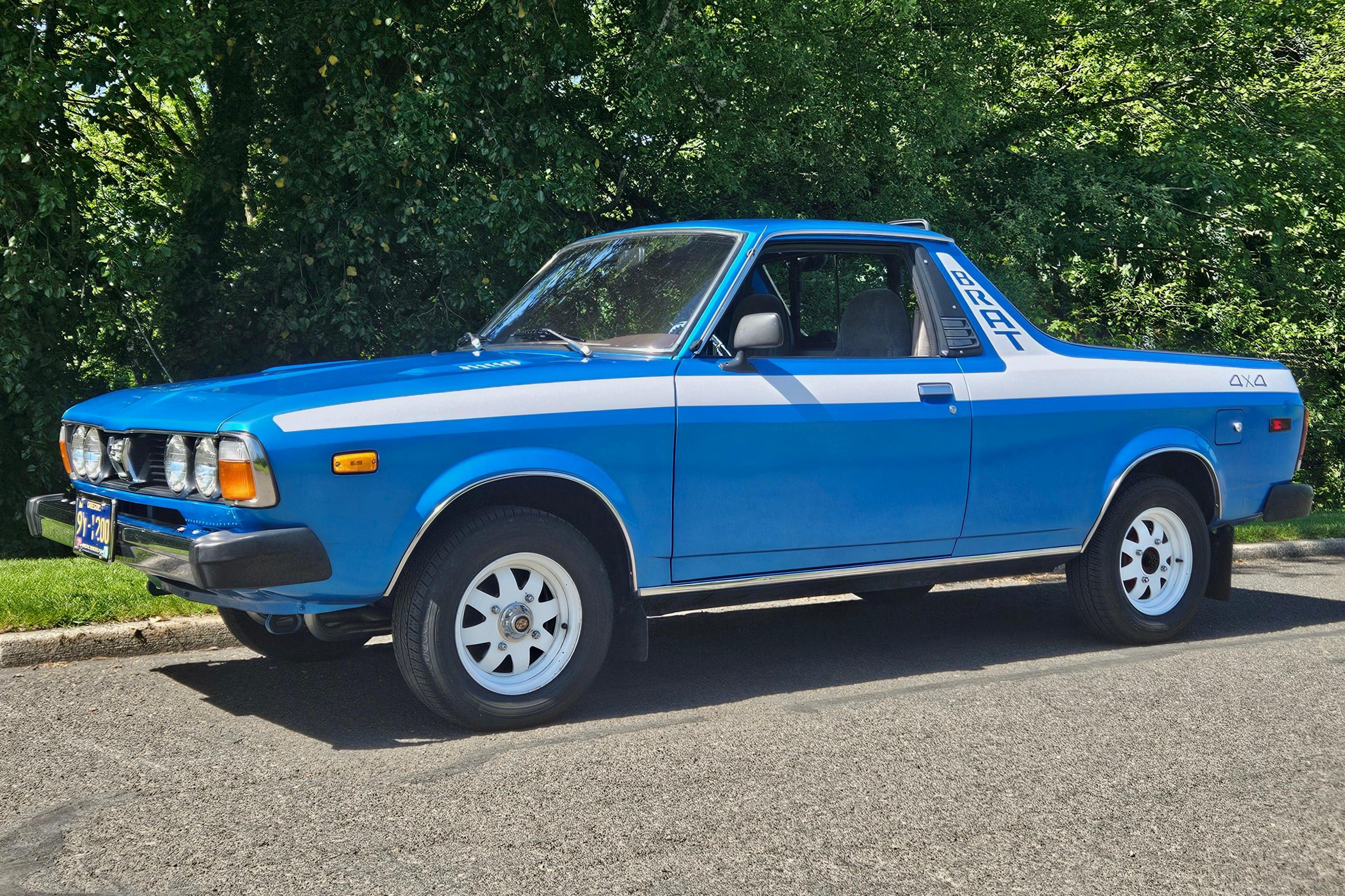 1978 Subaru BRAT sold at auction for $12,500