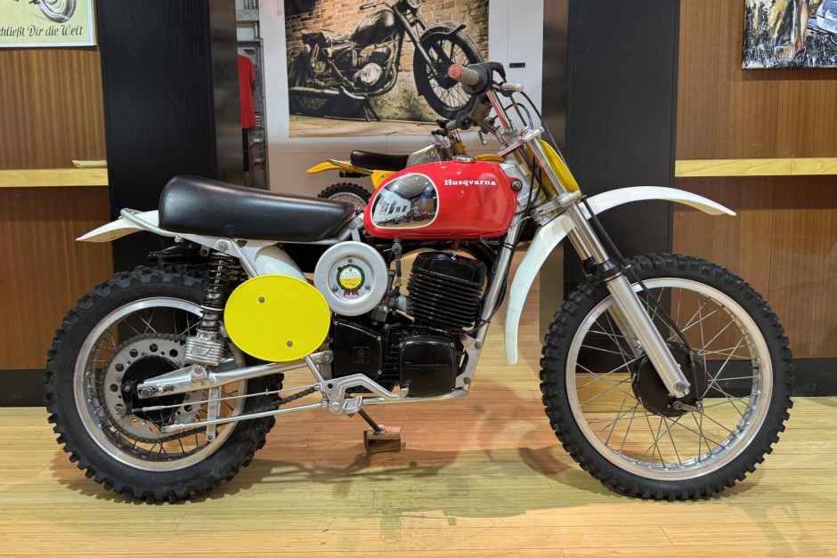 1972 Husqvarna WR sold at auction for $3,300