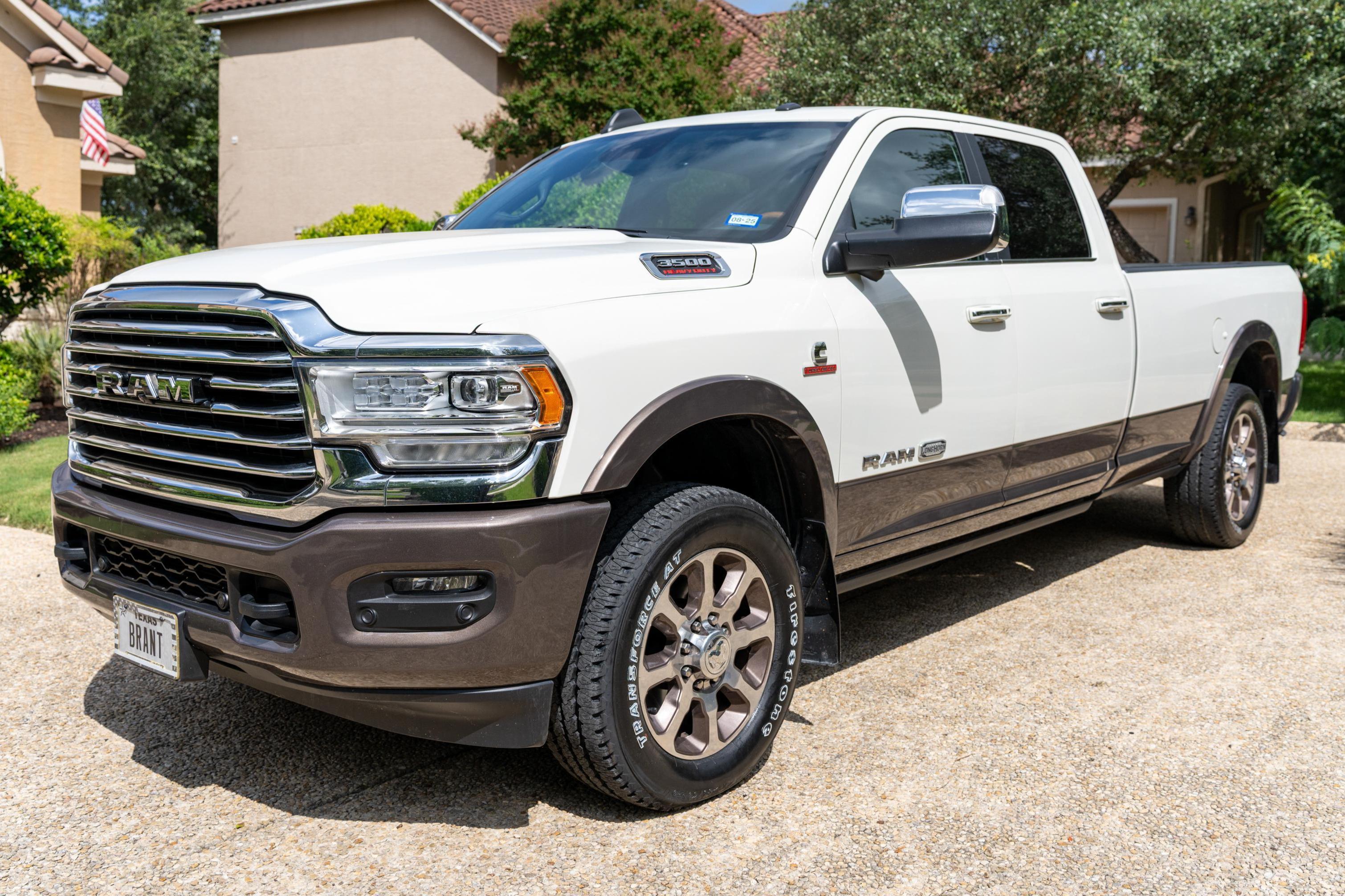 2020 Ram 3500 sold at auction for $60,500