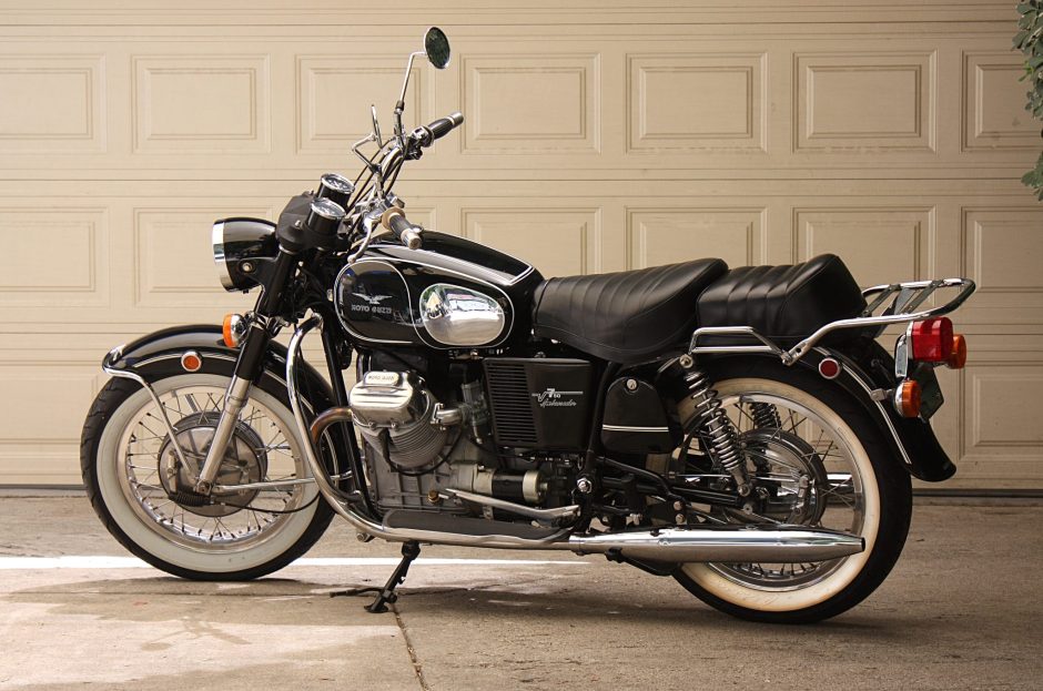 1972 Moto Guzzi Ambassador sold at auction for $12,250
