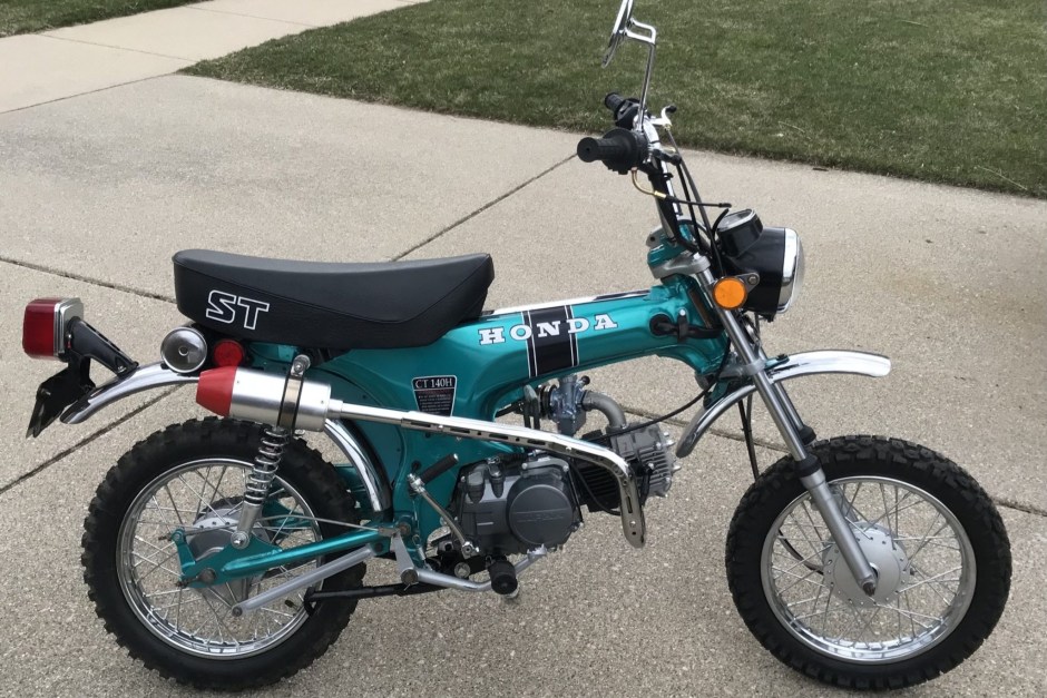 1973 Honda ST90 sold at auction for $1,600