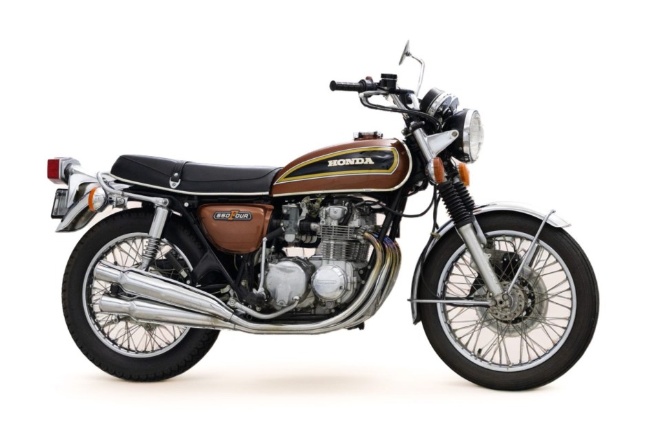 1975 Honda CB500 sold at auction for $3,900