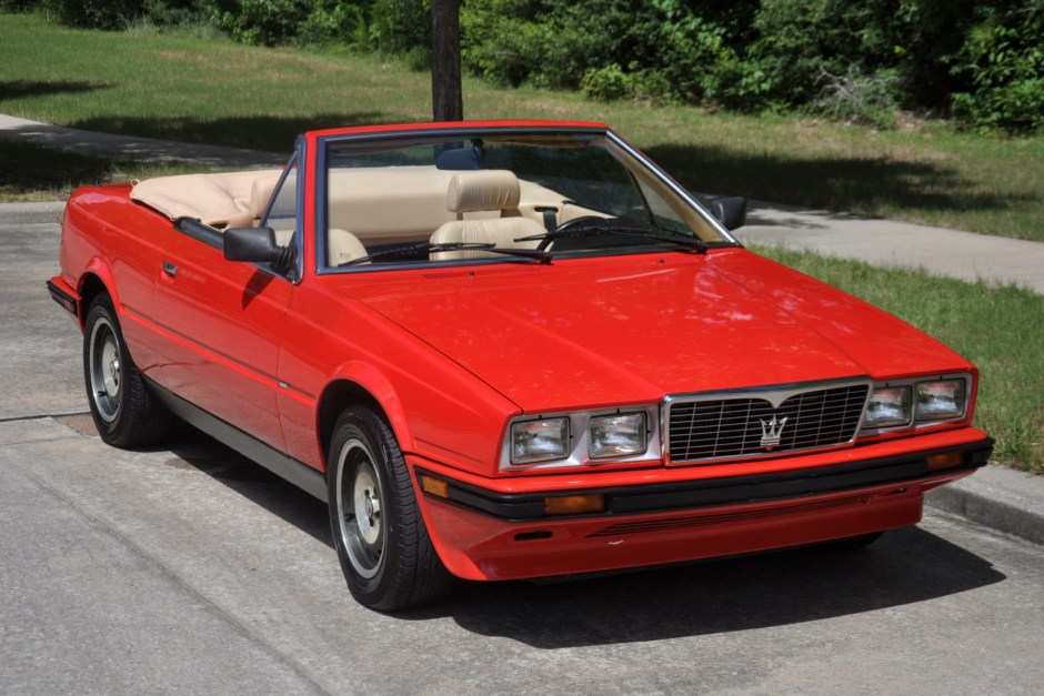 1987 Maserati Biturbo sold at auction for $20,000