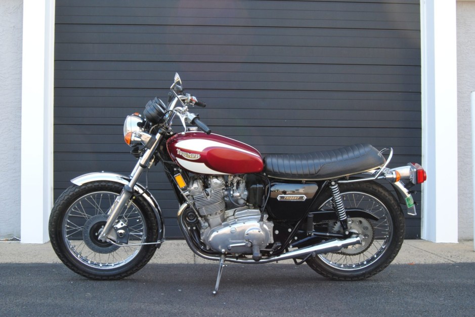 1975 Triumph Trident sold at auction for $11,000