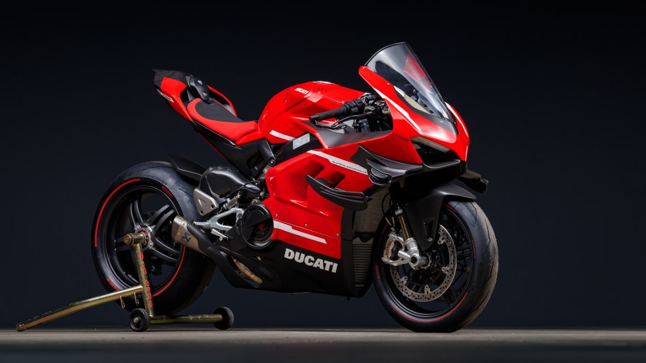 2020 Ducati Superleggera sold at auction for $75,500