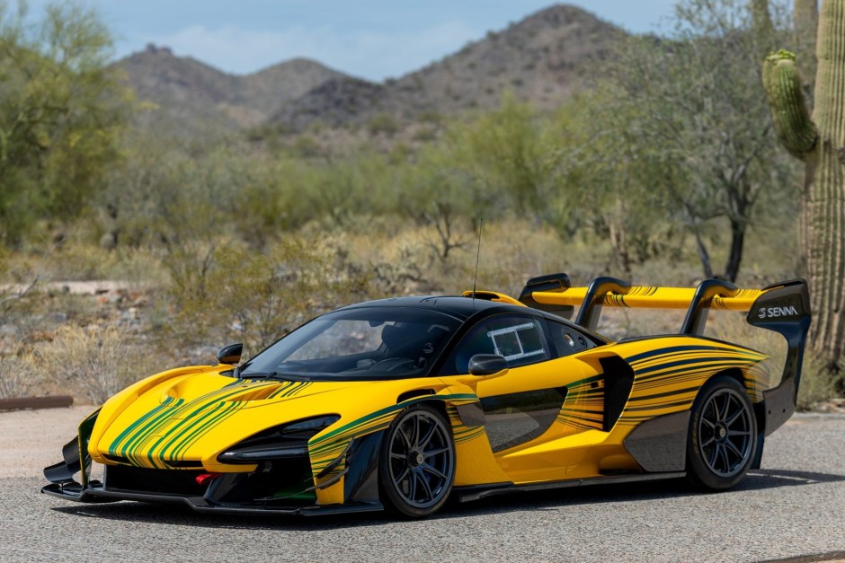 2020 McLaren Speedtail sold at auction for $985,000