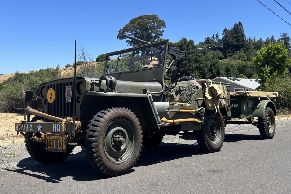 1942 Willys MB sold at auction for $37,000