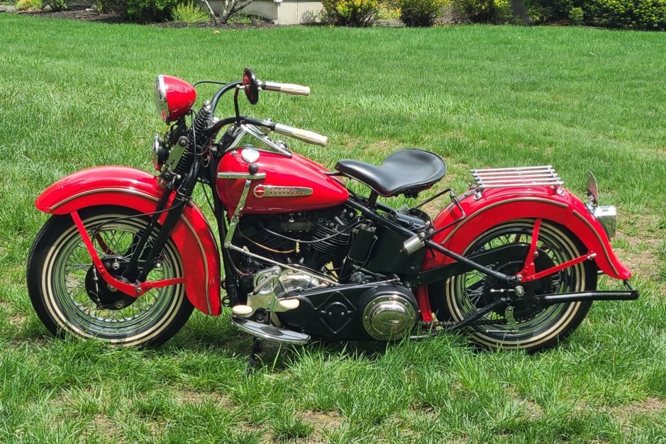 1947 Harley-Davidson Knucklehead sold at auction for $27,750