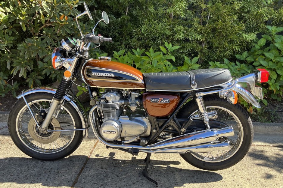 1976 Honda CB500 sold at auction for $7,000