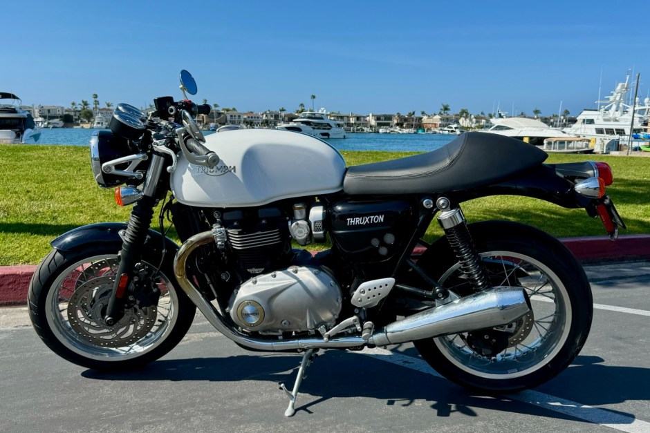 2016 Triumph Thruxton sold at auction for $5,600