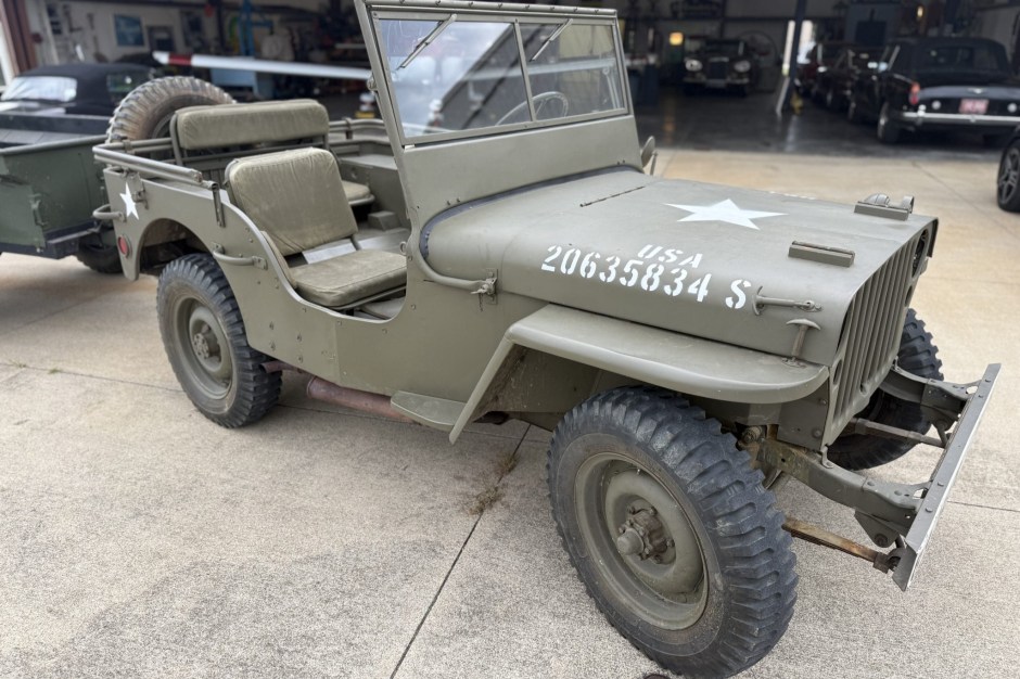 1944 Willys MB sold at auction for $22,500