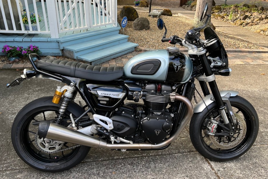 2023 Triumph Speed Twin sold at auction for $14,350