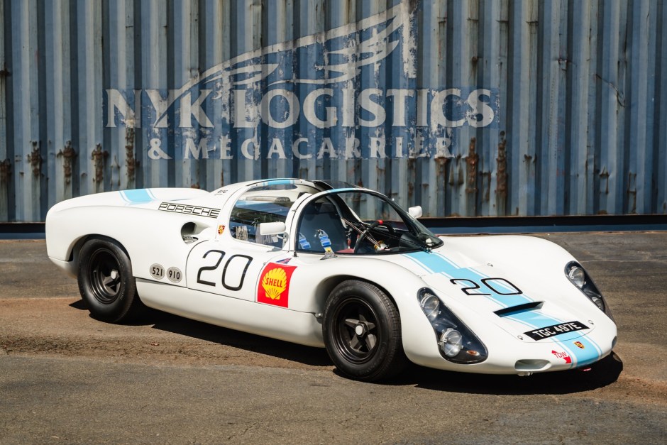 1968 Porsche Sports Prototypes (1960s & 1970s) sold at auction for $1,050,000