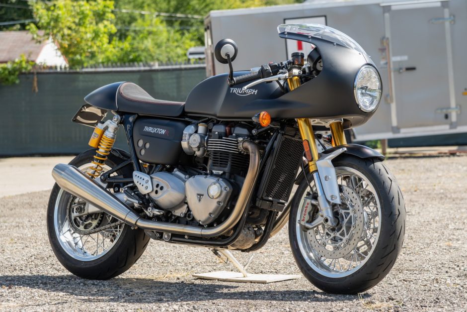2016 Triumph Thruxton sold at auction for $7,350