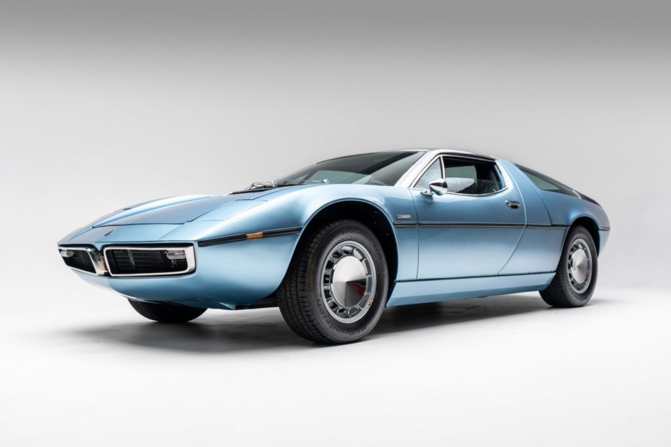 1972 Maserati Bora sold at auction for $110,500