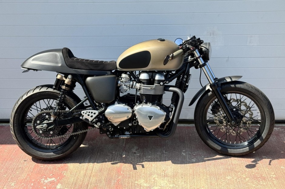 2014 Triumph Thruxton sold at auction for $6,700