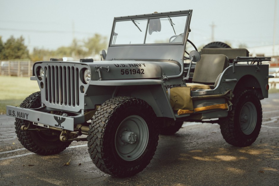 1942 Willys MB sold at auction for $27,500