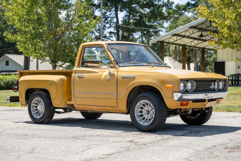 1977 Datsun Pickup sold at auction for $9,350
