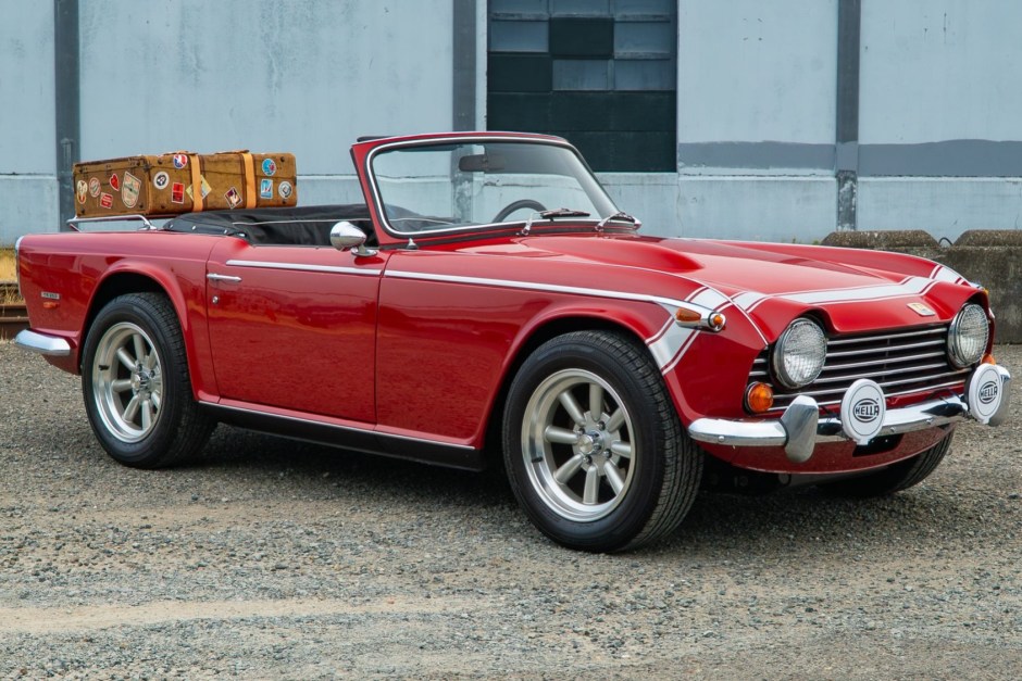 1968 Triumph TR5 sold at auction for $26,750