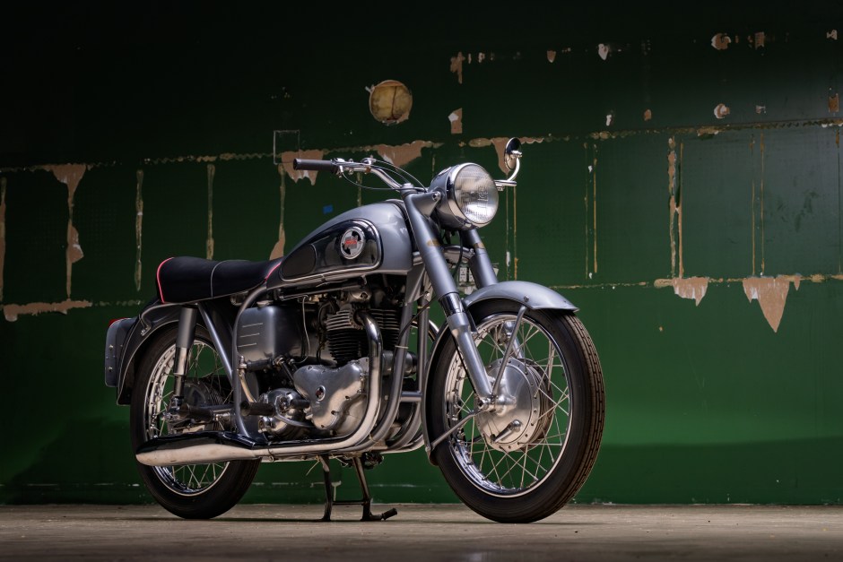 1957 Norton Dominator sold at auction for $11,250