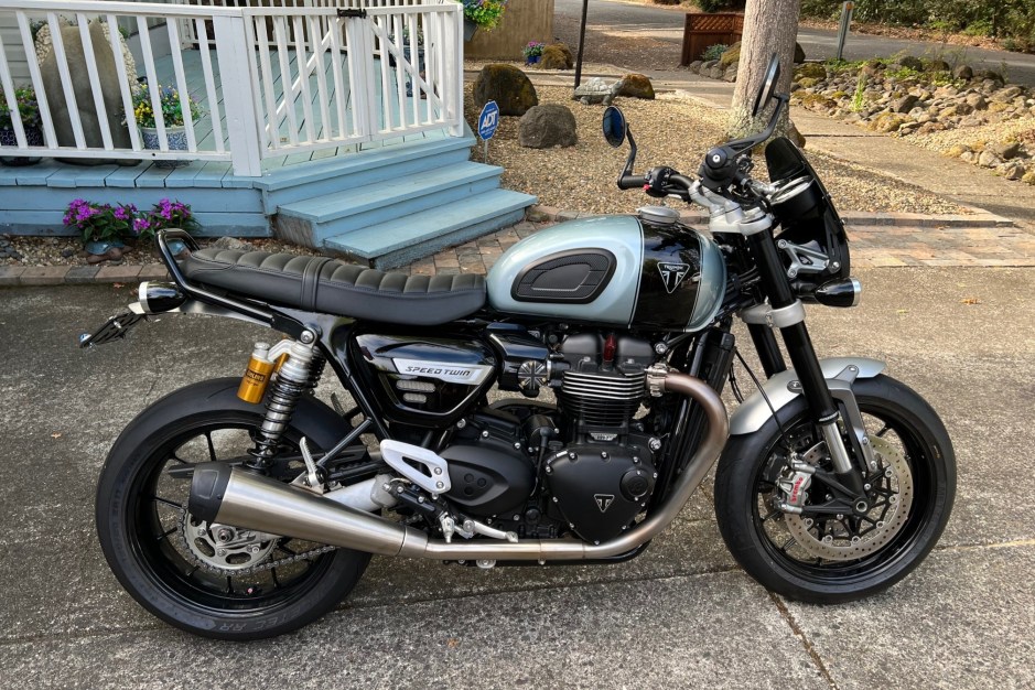 2023 Triumph Speed Twin sold at auction for $9,100