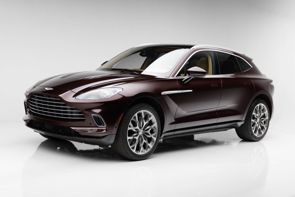 2021 Aston Martin DBX sold at auction for $83,777