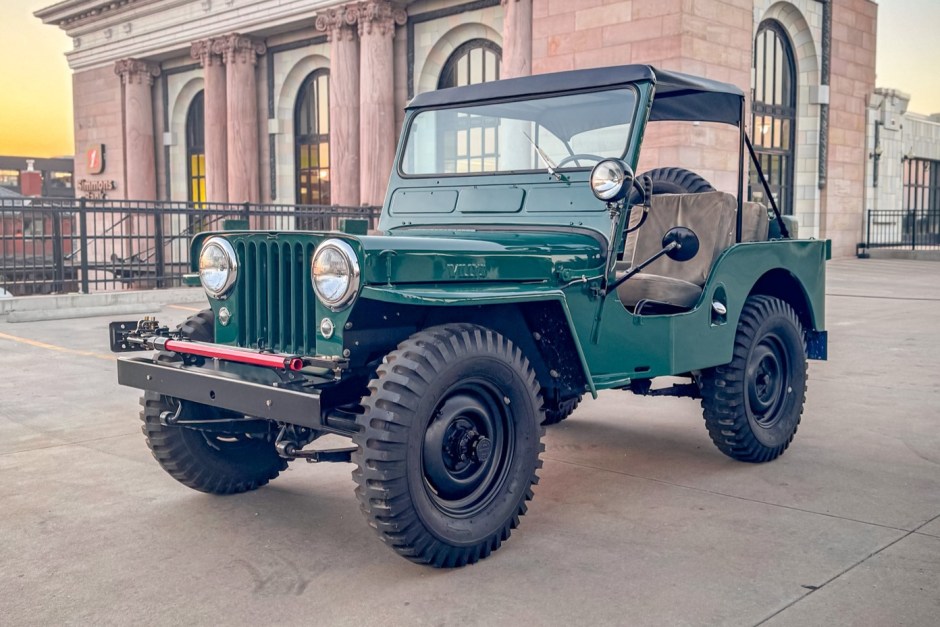 1952 Willys CJ-3A sold at auction for $16,000