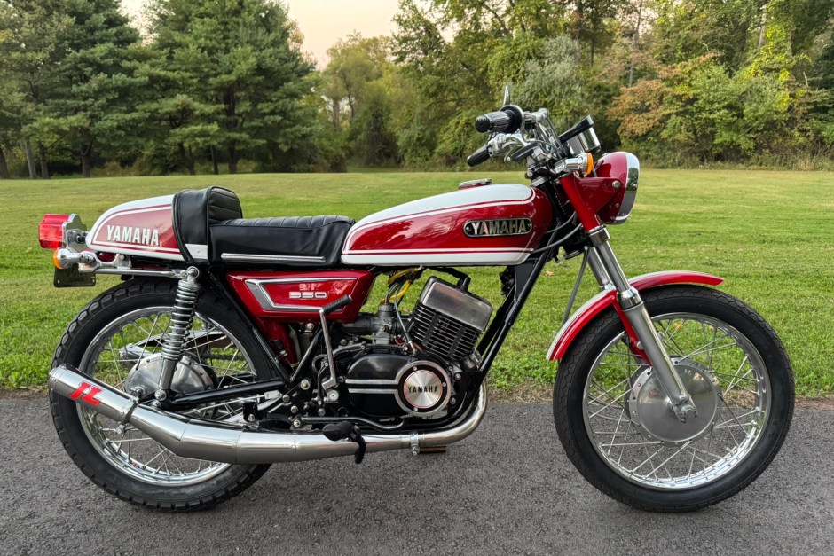 1972 Yamaha RZ sold at auction for $4,300