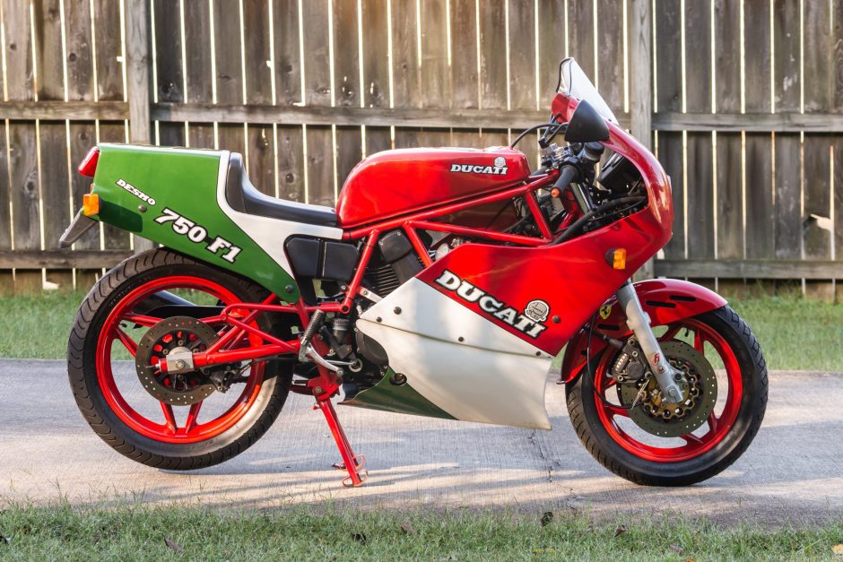 1986 Ducati 750 F1 sold at auction for $15,250