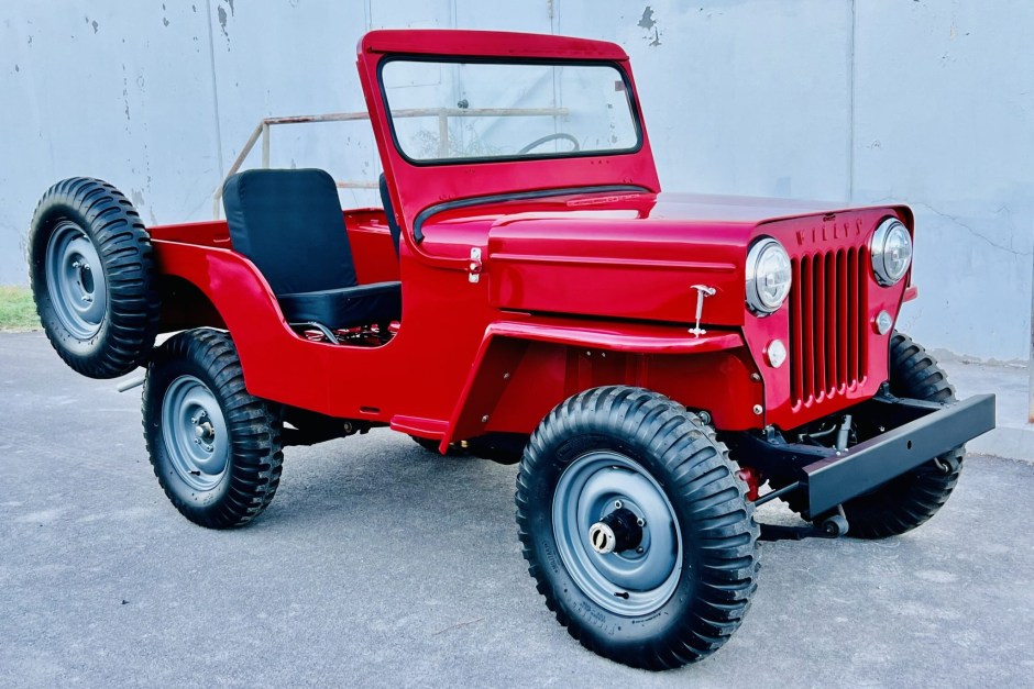 1954 Willys CJ-3B sold at auction for $13,500