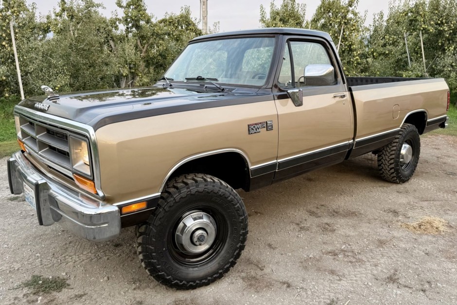 1990 Dodge W-Series sold at auction for $33,000