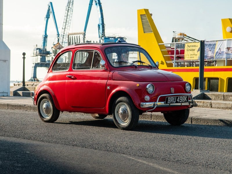 1972 Fiat 500 sold at auction for $6,000