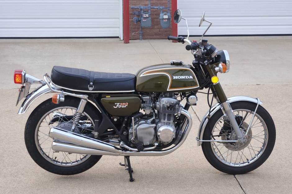 1973 Honda CB350 sold at auction for $6,733