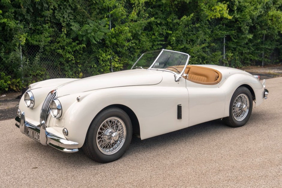1956 Jaguar XK140 sold at auction for $65,000
