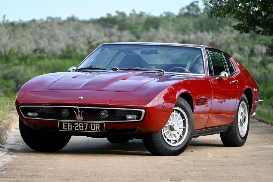 1972 Maserati Ghibli sold at auction for $102,000