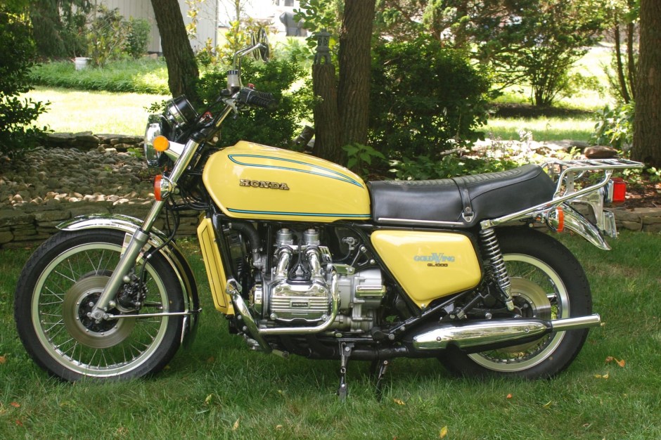 1976 Honda Gold Wing sold at auction for $4,850