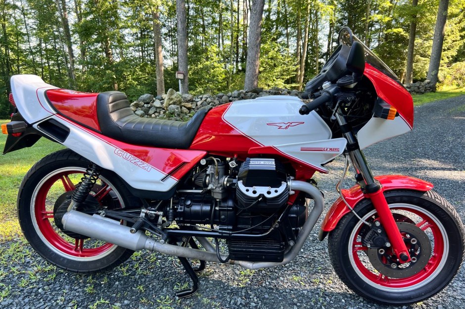 1987 Moto Guzzi Le Mans sold at auction for $5,000