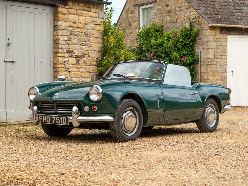 1966 Triumph Spitfire sold at auction for $3,000