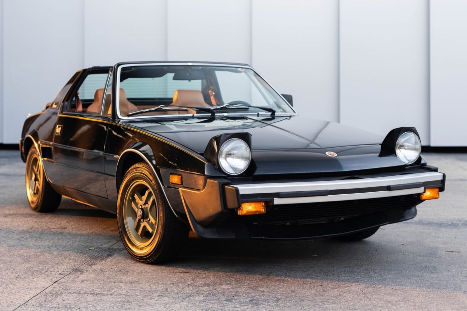 1981 Fiat X1/9 sold at auction for $16,000