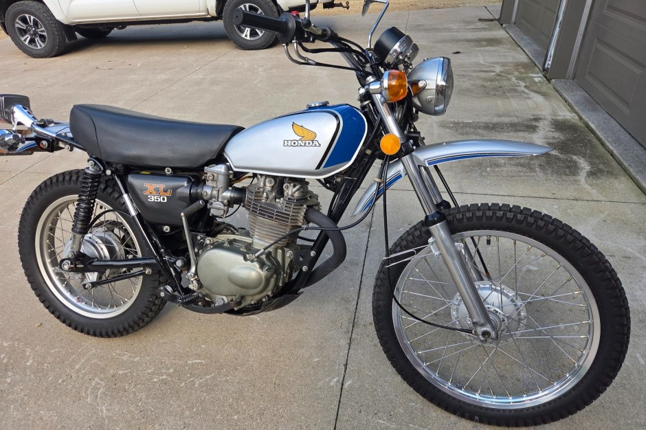1974 Honda XL sold at auction for $5,600